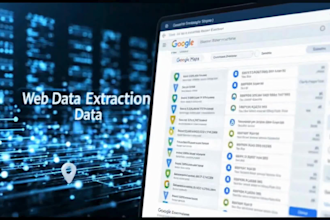 do google map scraping , b2b lead generation, web scraping