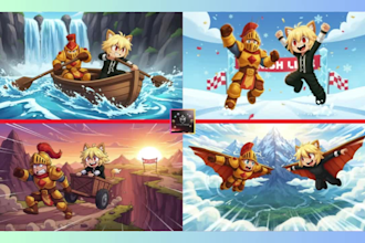 design high quality gaming thumbnails for any game