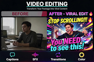 edit viral tiktok reels and shorts