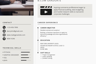 design a professional ats  friend