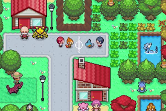 design custom pokemon style tileset and pixel art for rpg maker essentials games
