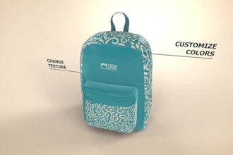 create 3d bag cad model stl glb gltf for 3d printing