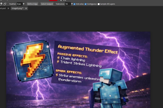 create your minecraft thumbnail