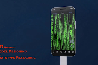 create 3d product animation and render videos