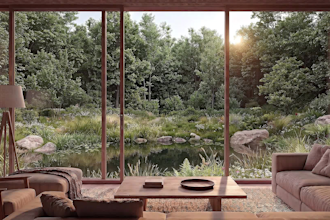 create premium 3d residential and landscape visualizations