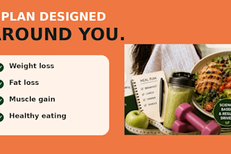 create a personalized weight loss meal plan and nutrition coaching