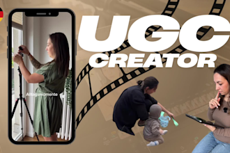 create creative family and mom ugc videos in german