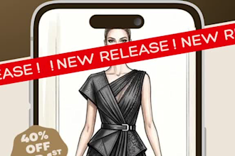 draw stylish fashion illustrations for your brand
