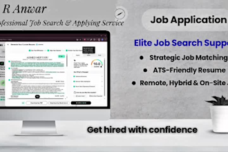 search and apply 100 jobs for you on your behalf to get more interviews
