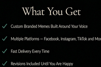 create custom meme and humor packs for your brand or page