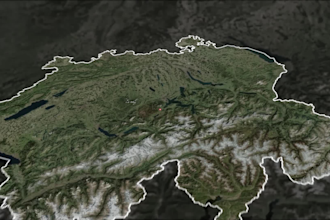 make map animations for travel routes and location locations