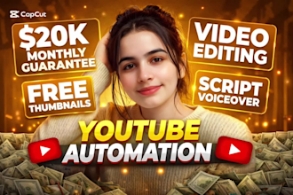 create automated youtube cash cow videos for monetization