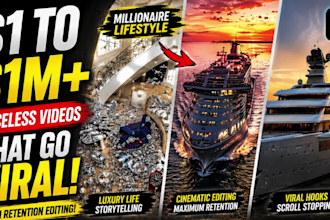 create addictive faceless tiktok videos with ai storytelling, luxury videos