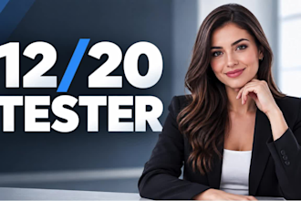 provide 12 testers or 20 testers for google play closed testing and app testing