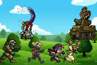 make pixel art sprite sheet animation character sprite sheet for rpg game art