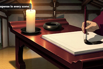 create 2d horror animation story videos with voice acting and lip sync