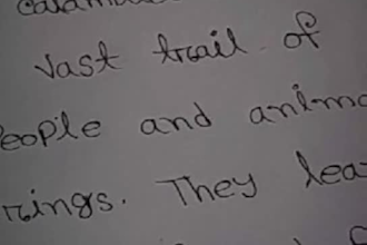 do beautiful handwritten notes and letters