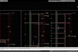design kitchen, bath, closet and wardrobe with 2d elevations and shop drawing