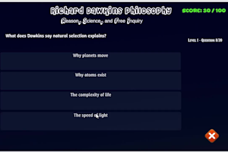 build a unity quiz or educational game