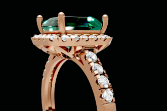 do 3d jewelry design, printable file