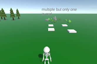 custom 3d unity simple game
