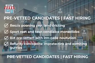 do recruitment for retail hospitality