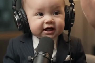 create viral ai baby podcast and talking baby video for tiktok and reels