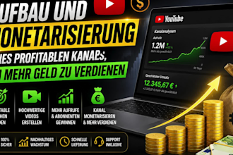 aufbau und monetarisierung eines profitablen kanals um mehr geld zu verdienen