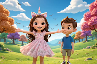 create 3d kids videos for youtube