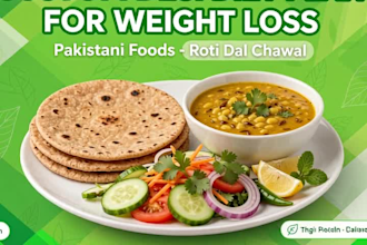 create pakistani desi diet plan for weight loss
