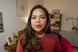 create female spokesperson content talking head video and testimony video