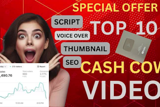 start and manage your faceless youtube channel cash cow video for passive income