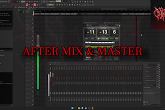professionally mix and master your rap or trap vocals