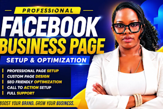 create and setup facebook business page