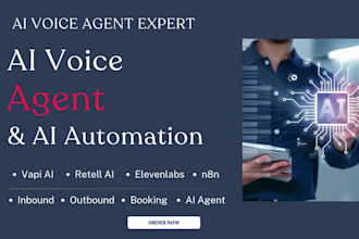 build n8n automation voice agent, n8n ai agent, n8n ai receptionist vapi ghl n8n