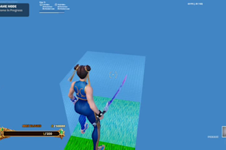 create and fix fortnite map, custom weapon, star war map, tycoon map, gun game