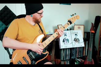 perform bass on your metal song