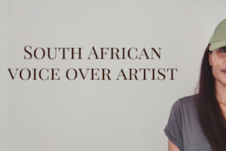 record a south african black female voice over