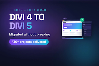 migrate or upgrade your divi 4 website to divi 5 without breaking it