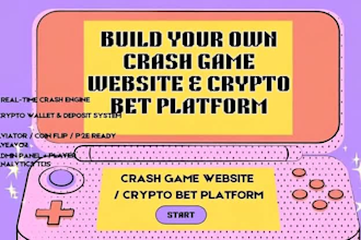 develop crash game website, crypto crash game, aviator and coin flip bet site