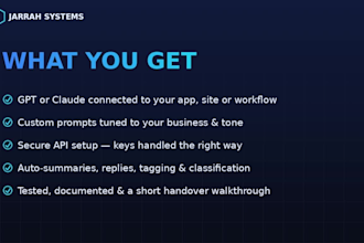 integrate ai like gpt and claude into your app, website or tools