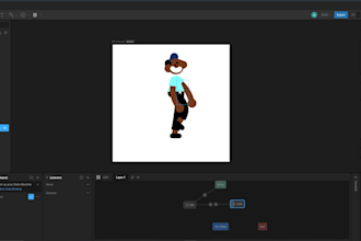 create interactive rive animations for website or app
