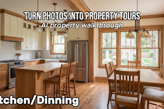 do cinematic ai real estate property walkthrough videos