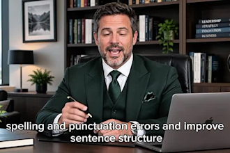 professionally edit and proofread books and manuscripts