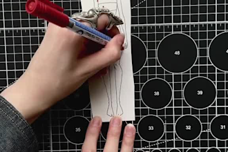 design professional  PDF sewing pattern with grading and instruction