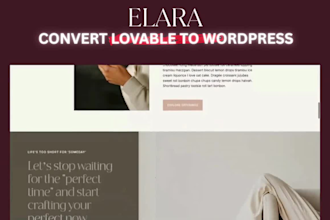 lovable,ai lovable website design migrate lovable to wordpress lovable ai
