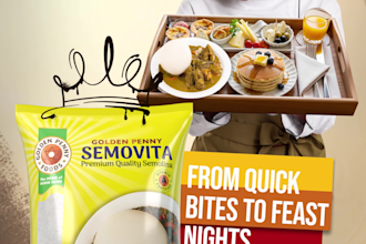 create elite fmcg style static and motion adverts