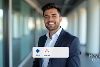 be virtual assistant ai project manager, agile business manager, can start asap