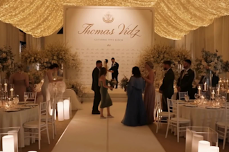 create a stunning cinematic wedding video for you
