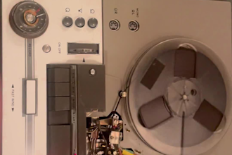 process your audio and stems through an analog reel to reel tape machine